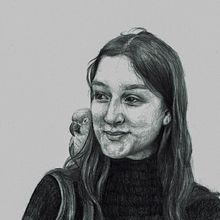 Mój projekt z kursu: Szkicowanie portretów: odkrywaj ludzką twarz. Un progetto di Disegno artistico, Disegno, Disegno di ritratti, Sketchbook e Bozzetti di Karolina Solarska - 13.10.2024