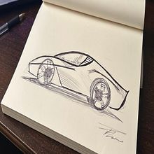 Project Car Design: M-01 Prototype. Design, Industrial Design, Product Design, and Sketching project by sm_sutera - 10.13.2024
