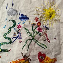 Mi proyecto del curso: Bordado contemporáneo con puntos tradicionales mexicanos. Een project van Craft, Borduurwerk, Textiel y Textielontwerp van fehc096 - 14.10.2024