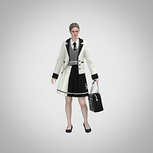 Class Concept - School Rhythm Ein Projekt aus dem Bereich Modedesign von Kairia - 14.10.2024