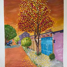 Meu projeto do curso: Pintura de paisagens urbanas com guache. Gouache Painting, Traditional illustration, and Painting project by Dan - 10.14.2024