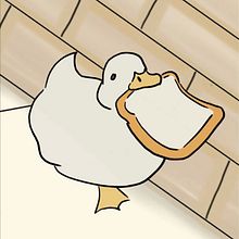 Pato corriendo con un pan en la boca. Un progetto di Animazione e Illustrazione tradizionale di Melany Vzoch - 27.06.2024