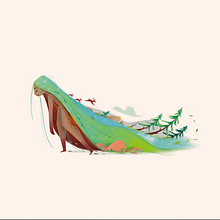 TIERRA Ein Projekt aus dem Bereich Digitale Illustration, Botanische Illustration, Editorial Illustration, Naturalistische Illustration und Design von Figuren von Maria Tamarit Gimeno - 15.10.2024