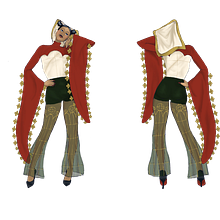 P.A: Disseny de vestuari . Digital Illustration, and Costume Design project by Laia Santiago Raja - 05.03.2024