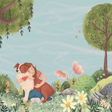 Cenário ilustrado. Een project van Digitale illustratie y Kinderillustratie van Giovanna Julião - 15.10.2024