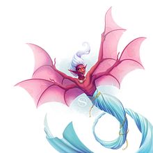 My project for course: Fantasy Character Design in Procreate. Projekt z dziedziny Projektowanie postaci, R, sunek c, frow, Ilustracja c, frowa, Malarstwo c, frowe, Trad, c i jna ilustracja użytkownika Sacha van Andel - 15.10.2024