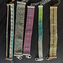 Mi proyecto del curso: Diseño de accesorios con cuentas: teje patrones elegantes. Accessor, Design, Arts, Crafts, Fiber Arts, Jewelr, and Design project by Loreto Aguilera Mainhard - 10.15.2024