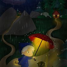 My project for course: Children’s Illustration with Procreate: Paint Magical Scenes. Projekt z dziedziny Ilustracje dla dzieci, Ilustracja c, frowa, Malarstwo c, frowe i Książka obrazkowa użytkownika Carolina Turcanu - 12.10.2024