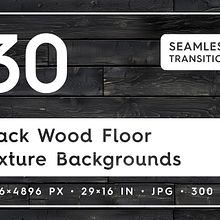 Black Wood Floor Texture Backgrounds. Un progetto di Design e Graphic design di Alexander Nedviga - 16.10.2024