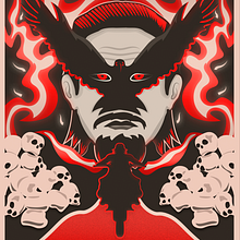 Meu projeto do curso: Ilustração vetorial: mais volume e rock and roll. Un projet de Illustration traditionnelle, Illustration numérique, Illustration vectorielle , et Conception d'affiches de Alysson Ramos - 15.10.2024
