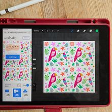 My project for course: Digital Pattern Illustration Inspired by Flora and Fauna. Botanical Illustration, Digital Illustration, Drawing, Traditional illustration, and Pattern Design project by aestephens - 11.09.2024