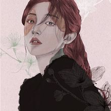 Mi proyecto del curso: Retrato ilustrado con Procreate. Un progetto di Illustrazione tradizionale, Illustrazione vettoriale, Disegno di ritratti e Illustrazione digitale di irenealvarezdel - 16.10.2024