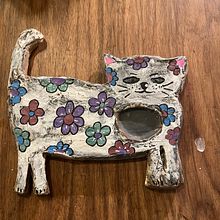 My project for course: Paper Mache for Beginners: Sculpt a Colorful Character. Projekt z dziedziny To, art, Projektowanie zabawek, Projektowanie postaci, Kreat, wne zabaw, z dziećmi, Trad, c i jna ilustracja użytkownika maria.lodjn - 16.10.2024