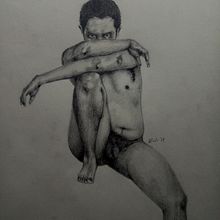 Mi proyecto del curso: Dibujo de la figura humana en movimiento Ein Projekt aus dem Bereich Bildende Künste, Skizzenentwurf, Zeichnung, Bleistiftzeichnung und Realistische Zeichnung von Alfredo Hernández Anguiano - 15.10.2024