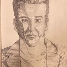 Mi proyecto del curso: Sketchbook de retrato: explora el rostro humano. Un progetto di Disegno artistico, Disegno, Disegno di ritratti, Sketchbook e Bozzetti di alesaguil - 17.10.2024