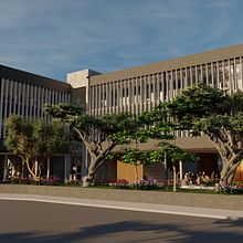 Centro Cultural de baja densidad. Architecture, Design, Photograph, Interior Architecture, L, scape Architecture, Lighting Design, Street Art, 3D Modeling, Digital Architecture, 3D Design, and Digital Design project by Leonel Watters - 10.16.2024