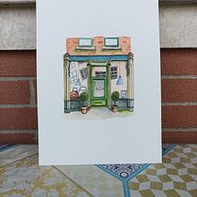 Il mio progetto del corso: Illustrazione urbana ad acquerello: dipingi la tua città. Un progetto di Illustrazione architettonica, Disegno, Pittura e Pittura ad acquerello di Rossella De Laurentiis - 10.10.2024