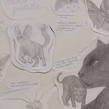Animal Fantàstic. Un proyecto de Dibujo a lápiz de loreenaagomeezz - 17.10.2024