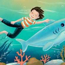 Mi proyecto del curso: Ilustración infantil con Procreate: crea escenas mágicas. Children's Illustration, Digital Illustration, Digital Painting, and Picturebook project by Andrea Pazos - 10.17.2024