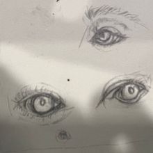 My project for course: Portrait Sketchbooking: Explore the Human Face. Artistic Drawing, Drawing, Portrait Drawing, Sketchbook, and Sketching project by devorahcurtis - 10.18.2024