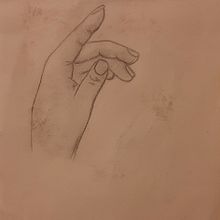 Hand. Pencil Drawing project by Steffany Castro - 10.18.2024