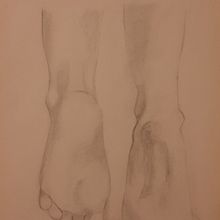 Pisadas. Pencil Drawing project by Steffany Castro - 10.18.2024