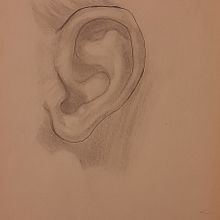 Particula . Desen în creion de Steffany Castro - 10.18.2024