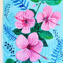 My project for course: Botanical Painting with Acrylic. Projekt z dziedziny  Sztuki piękne, Trad, c, jna ilustracja,  Malarstwo, Malarstwo akr, lowe, R i sunek botaniczn użytkownika garlandk22 - 18.10.2024