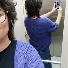 Mi proyecto del curso: Top-down: prendas a crochet de una sola pieza. Crochet, Fashion Design, DIY, Fiber Arts, and Textile Design project by amaiafisiougao - 10.18.2024