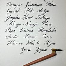 Mi proyecto del curso: Caligrafía inglesa de la A a la Z. Projekt z dziedziny  Kaligrafia użytkownika Juan Alberto Aguilar Vélez - 18.10.2024