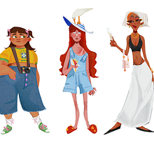 My project for course: Captivating and Dynamic Character Creation. Character Design, Digital Drawing, Digital Illustration, and Traditional illustration project by yumyumzine - 07.30.2024