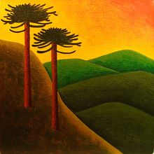 LOS PÁJAROS QUERÍAN PIÑONES. Projekt z dziedziny Pisanie, Kreat, wne zabaw, z dziećmi, Ilustracje dla dzieci, Narracja, Stor, telling, Beletr, st, ka, Kreat, wne pisanie i Literatura dziecięca użytkownika Alejandra Oñate Briones - 18.10.2024