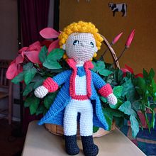 El Principito. Amigurumi project by Alejandra Velasquez Margarit - 10.21.2024