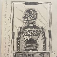 Il mio progetto del corso: Illustrazione artistica: disegna il tuo immaginario. Un progetto di Creatività, Disegno, Disegno a matita, Illustrazione tradizionale e Pittura di Luca Jubani - 21.10.2024