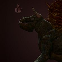 Taurusterosaurius:  Diseño de criaturas 3D con ZBrush y Photoshop. Projekt z dziedziny  Modelowanie 3D użytkownika Jorge De Ceballos - 20.10.2024