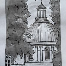 My project for course: Urban Illustration with Inking Techniques. Architectural Illustration, Drawing, Ink Illustration, Sketchbook, and Sketching project by chrismandiville - 10.21.2024