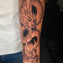 Cosas a mejorar . Tattoo Design project by Santiago Pinzon - 10.22.2024