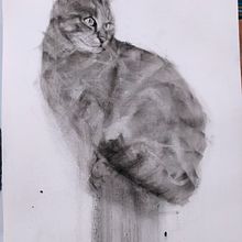 Il mio progetto del corso: Disegno espressivo al carboncino. Drawing, Fine Arts, Portrait Drawing, and Naturalistic Illustration project by valeria_b - 10.22.2024