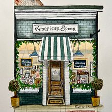 My project for course: Watercolor Urban Illustration: Portray your City. Architectural Illustration, Drawing, Painting, and Watercolor Painting project by Cathleen Whillock - 10.21.2024