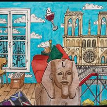 My project for course: Watercolor Travel Journal. Un progetto di Illustrazione tradizionale, Illustrazione architettonica, Pittura ad acquerello e Sketchbook di Caroline Marion - 23.10.2024