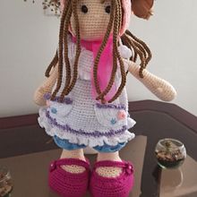 Mi proyecto del curso: Elaboración de muñecas amigurumi románticas. Amigurumi, Arts, Crafts, Crochet, Fiber Arts, Textile Design, To, and Design project by lumes4 - 10.23.2024