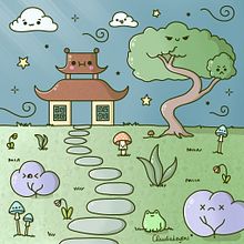 Il mondo kawaii di Leyen ☁️. Character Design, and Digital Illustration project by claudialeyen - 10.23.2024