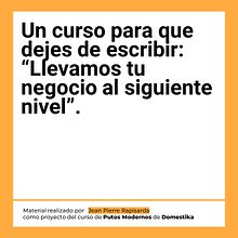 Mi proyecto del curso: Copywriting para copywriters. Advertising, Stor, and telling project by jrapisarda - 10.23.2024