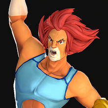 LIONO. 3D, and 3D Modeling project by Andres Muñoz - 10.23.2024