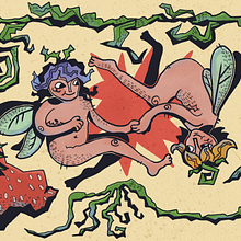 Little Helpers Fairy Illustration. Ilustração infantil, Ilustração digital, e Design de personagens projeto de Leo Meyer - 12.09.2024