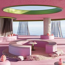 Mi proyecto del curso: ArchViz de interiores: crea diseños 3D surrealistas con Blender Ein Projekt aus dem Bereich Architektur, Digitale Architektur, Innenarchitektur und ArchVIZ von Christian Servin - 24.10.2024