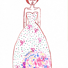 My project for course: Watercolor Fashion Illustration: Silhouette, Color and Flow. Fashion Illustration	, Traditional illustration, and Watercolor Painting project by Heart Lais - 10.25.2024