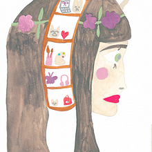 My project for course: Surreal Illustration with Watercolor and Ink. Drawing, Fine Arts, Traditional illustration, Painting, and Watercolor Painting project by Heart Lais - 10.25.2024