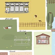 Colourful City Portrait Ein Projekt aus dem Bereich Zeichnung, Traditionelle Illustration, Digitale Illustration, Infografik und Digitale Malerei von Faithlina - 20.10.2024