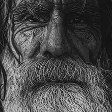 Oldman Realistic Draw. Projekt z dziedziny  R, sunek, R, sunek ołówkiem, R, sunek realist i czn użytkownika Luís Sousa - 26.10.2024
